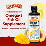 Suplemento de Omega 3, Barlean's, 1080mg EPA/DHA, 16 oz