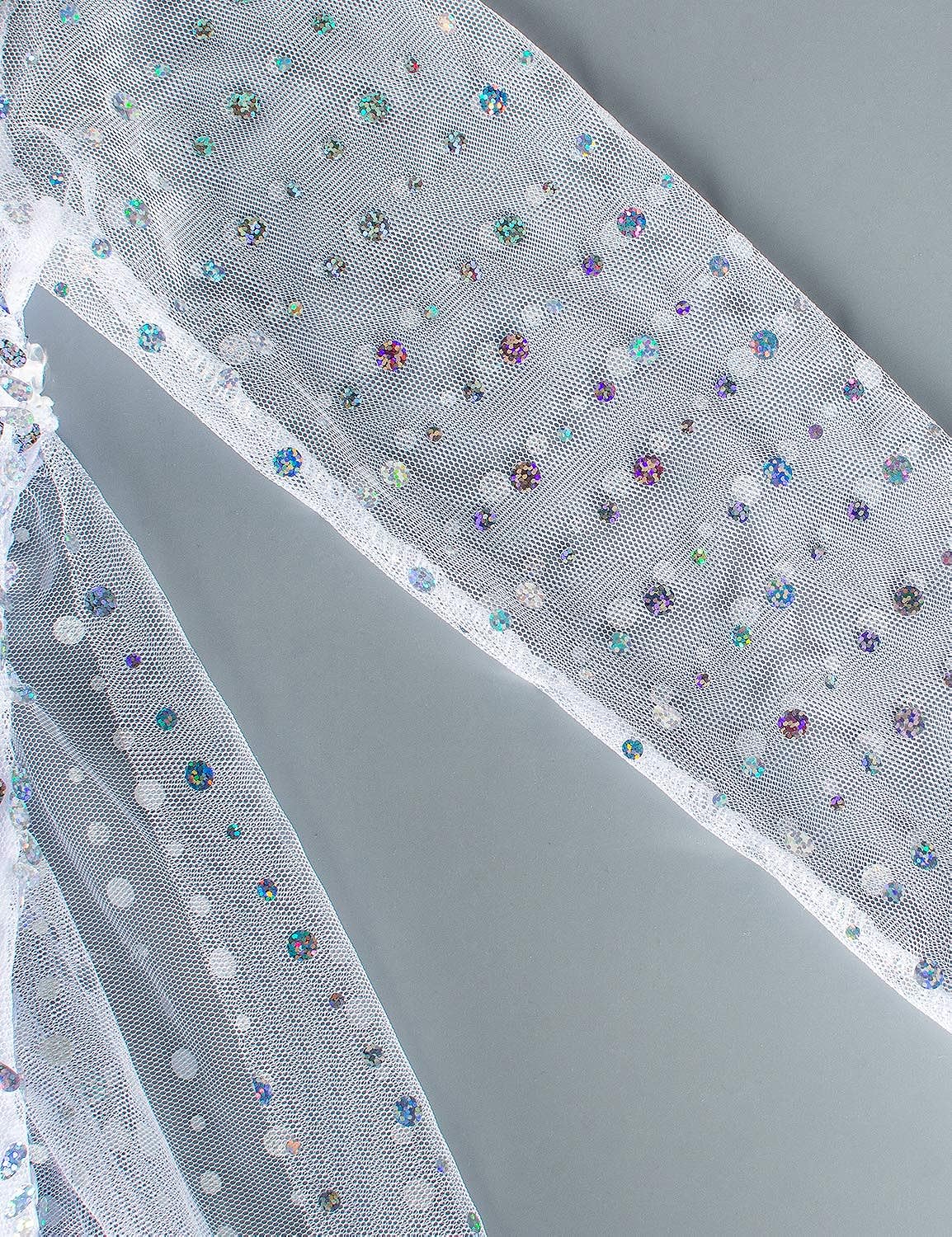 Disfraz de princesa con capa larga brillante para niñas 2-3t