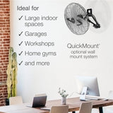 Ventilador Lasko Alta Velocidad, 3 Velocidades, H20660
