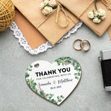Adornos de Agradecimiento Personalizados para Bodas y Eventos