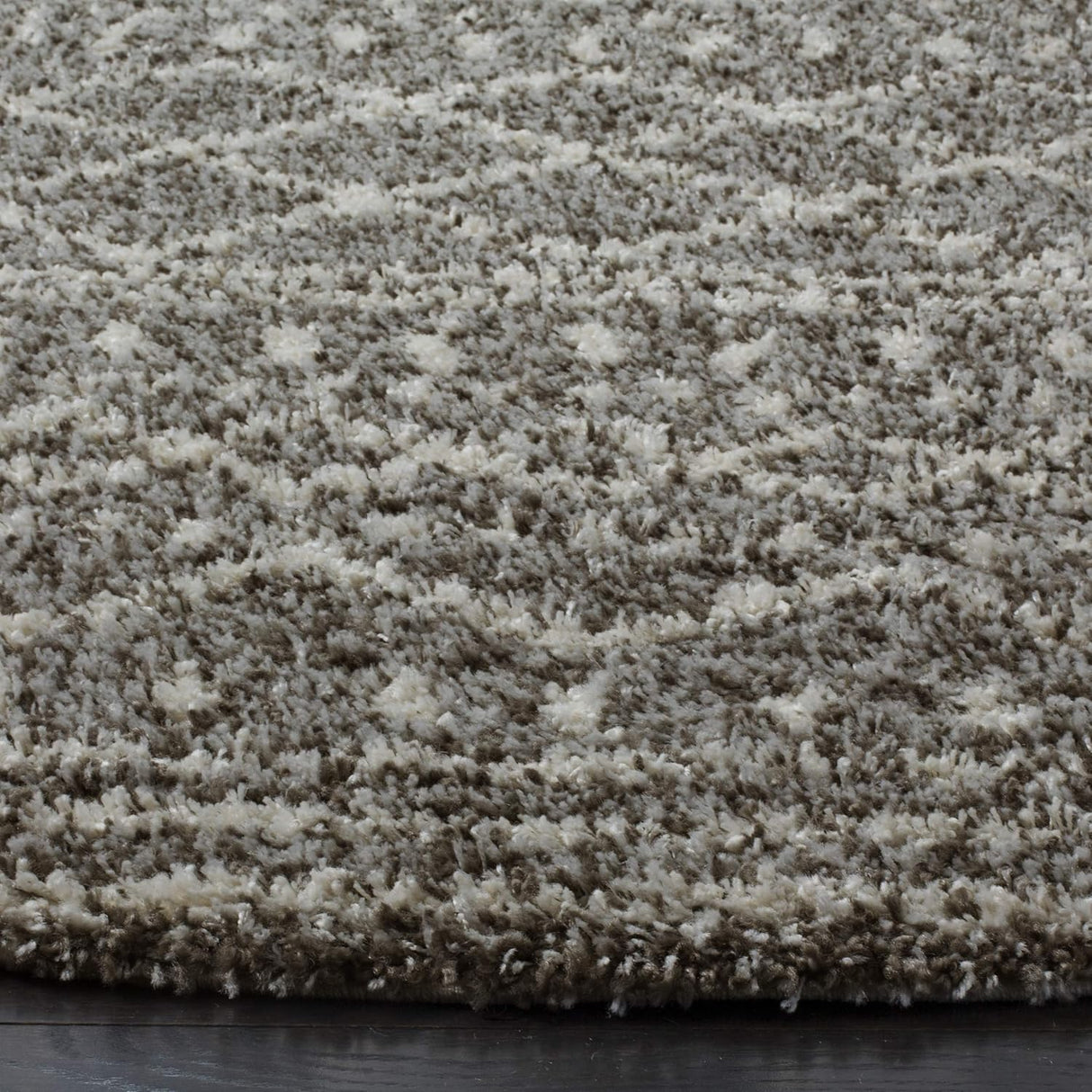 Alfombra área redonda de 1.6 pulgadas, modelo ASG741B
