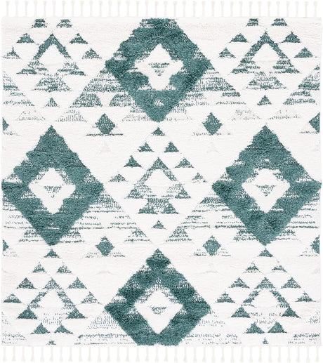 Alfombra Shag Marroquí 2 pulgadas Grosor MTS688Y