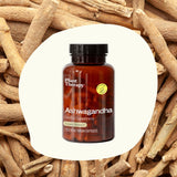 Suplemento de Ashwagandha, Plant Therapy, 120 Cápsulas Veganas