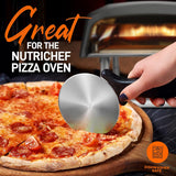 Rueda cortadora de pizza de acero NUTRICHEF NCPIZCUT9