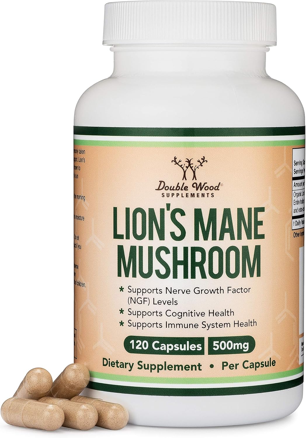 Suplementos Alimenticios de hongos de melena de leones