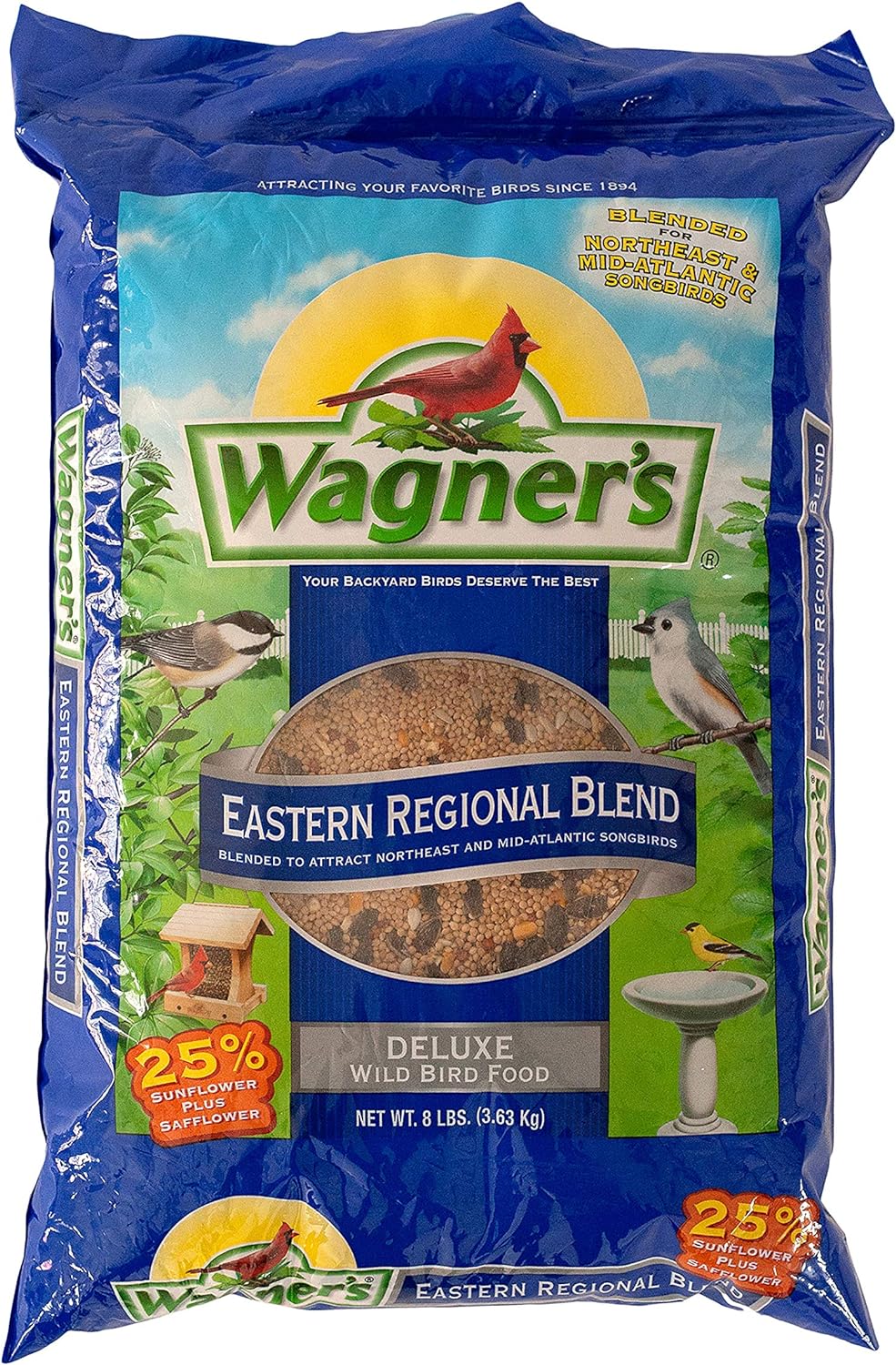 Alimento para pájaros silvestres bolsa de 8 libras