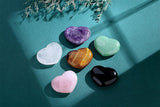 Corazón de cristal de 1.7 in, cristales curativos grandes