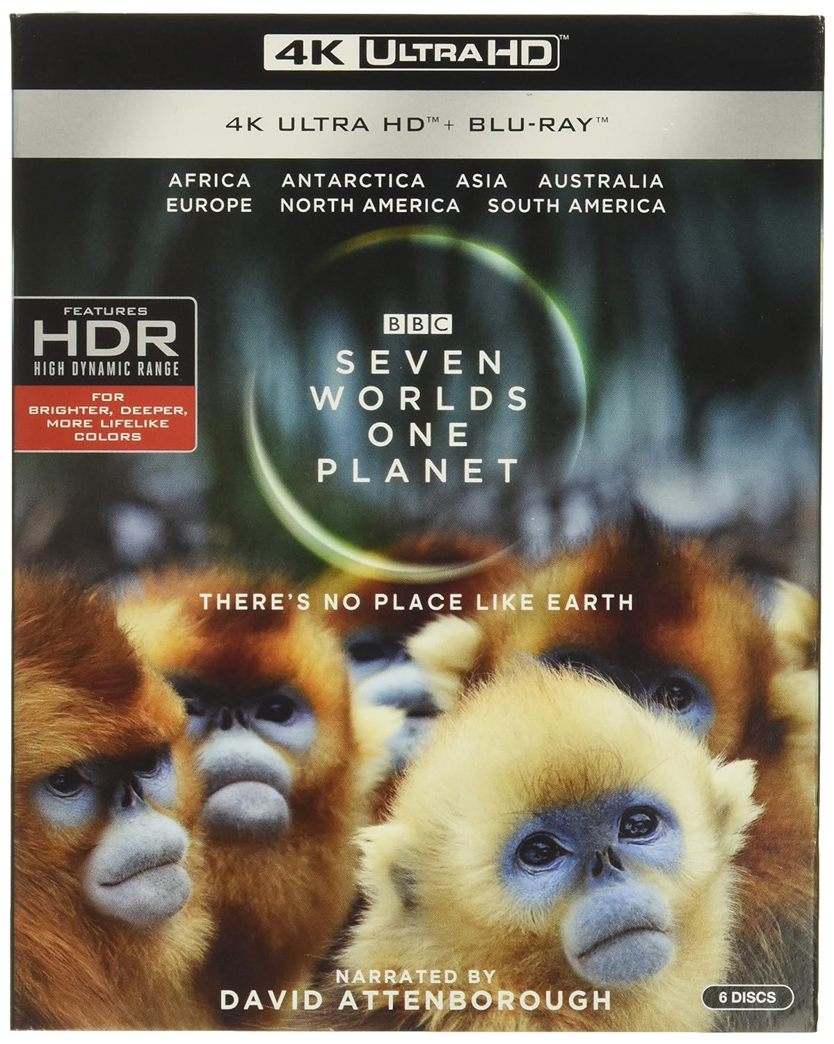 Seven Worlds, One Planet (4K Ultra HD + Blu-ray) [4K UHD]