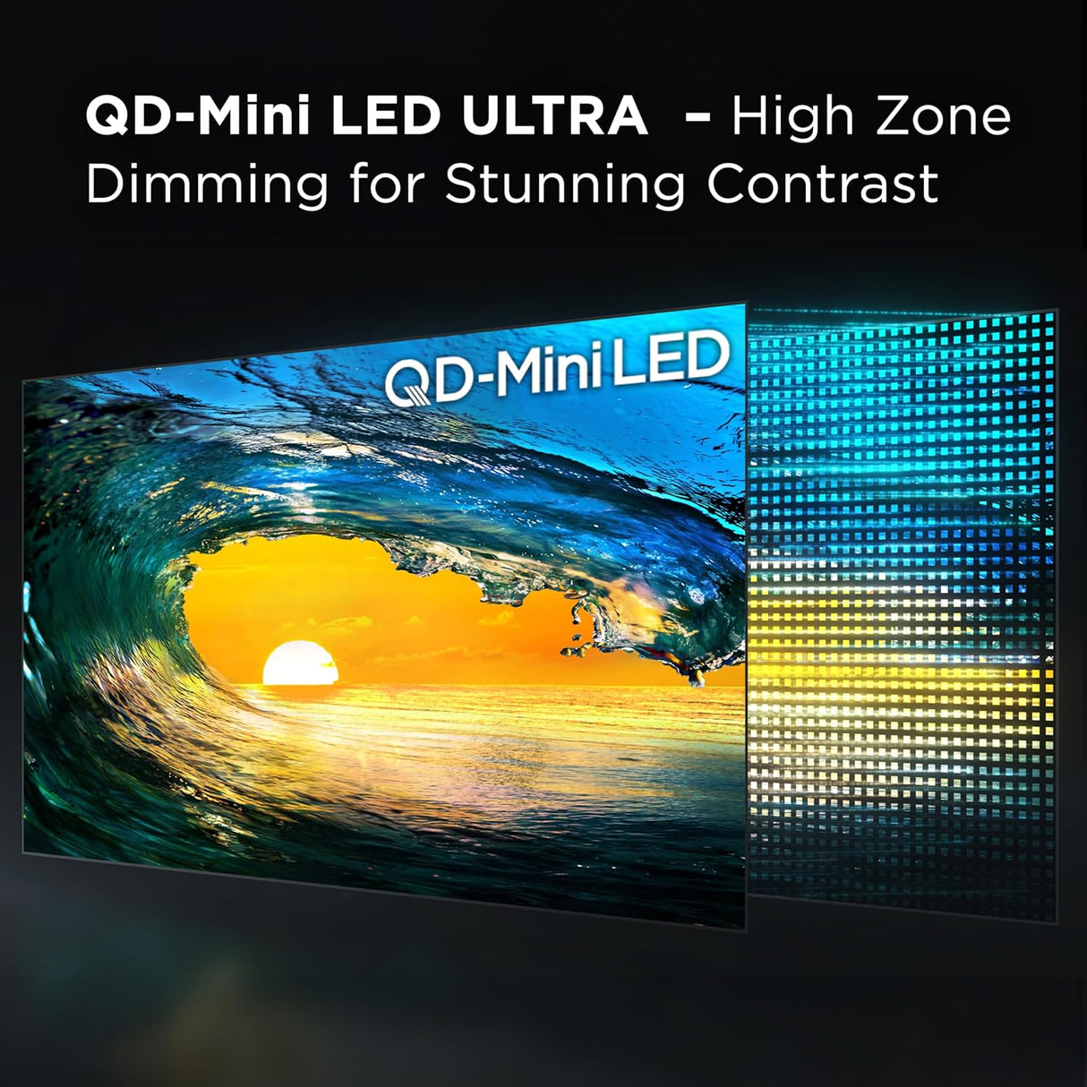 Televisor QLED 4K TCL 75 con Dolby Vision IQ, 75QM851G