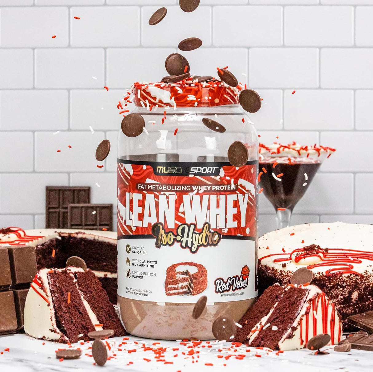 Musclesport Proteína Whey Lean Revolution™ Bajo en Calorías