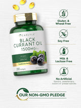 Suplemento de Aceite de Grosella Negra 1500mg | Carlyle 200 Cápsulas