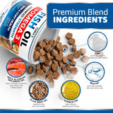 Aceite de pescado Omega 3 para perros – 170 unidades