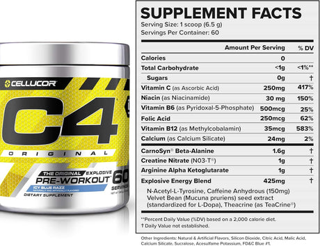 Suplementos Alimenticios de creatina y preentrenamiento