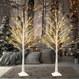 Árbol de Navidad LED TW SHINE 6 FT Pre-iluminado 144 luces