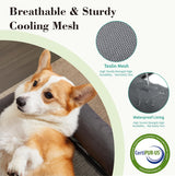 Cama Elevada para Perros, Portátil, Resistente, Mediana