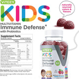 Gomitas Multivitamínicas 8-en-1 para Niños con Probióticos