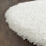 Alfombra redonda de pelo largo, fácil cuidado, modelo SG151-1010