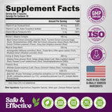 Suplementos para la menopausia - 25 en 1, USA, 60 cápsulas