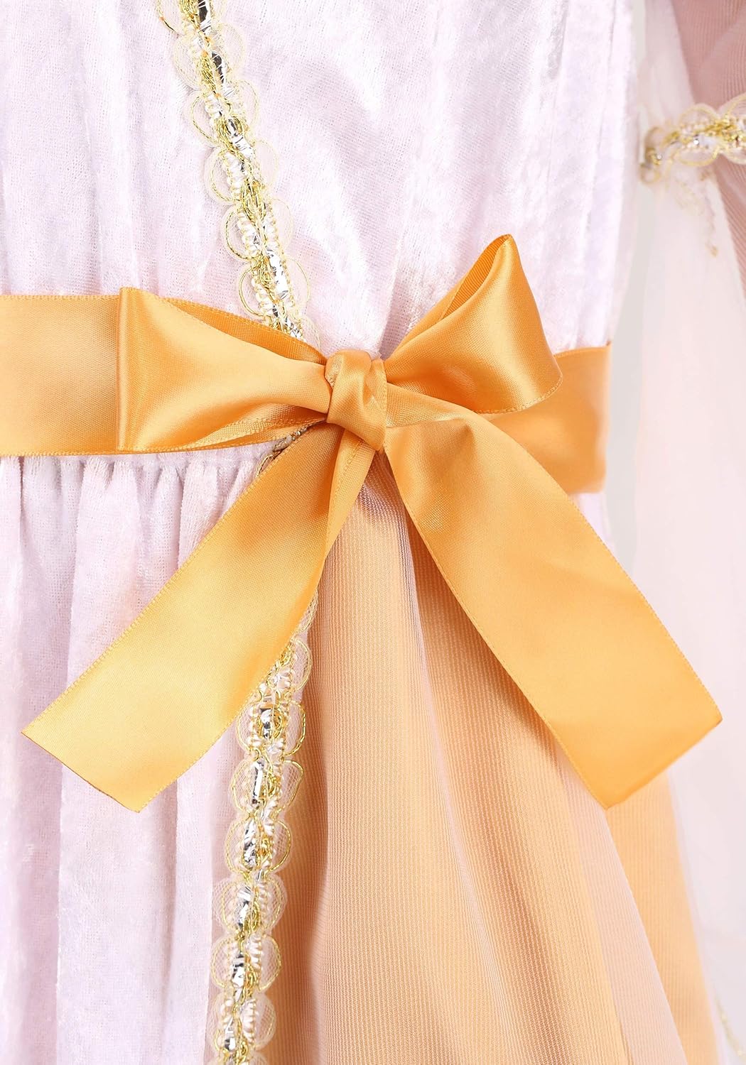 Disfraz infantil de ángel guardián para niñas talla XS