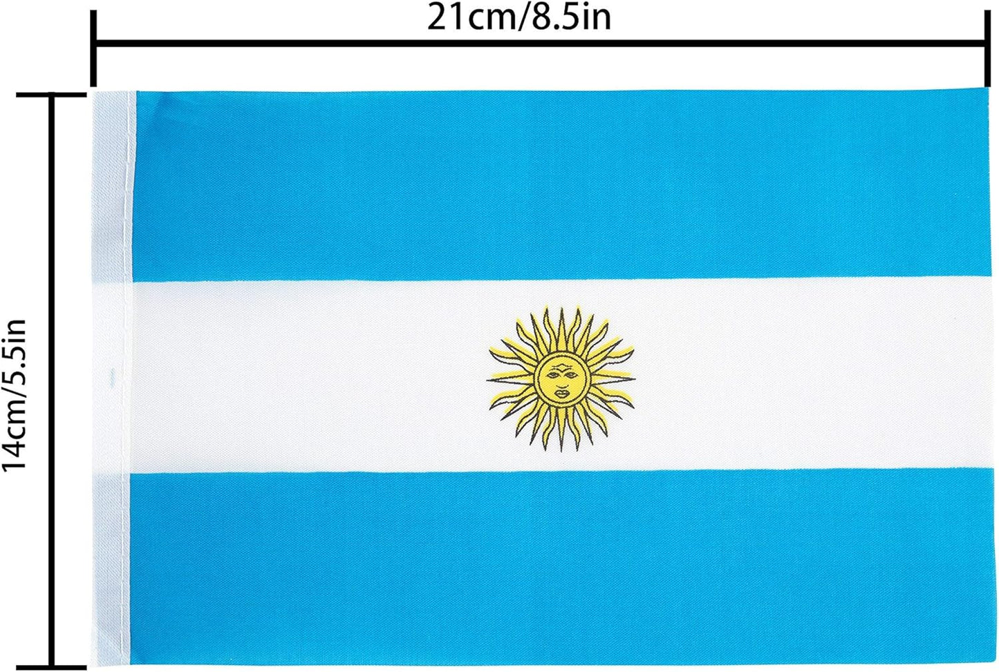 Bandera Argentina 100 Pies/76P Country World de Festival