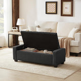 Ottomana de Almacenamiento con Bisagra de Seguridad