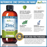 Suplemento de zinc líquido cristalino puro 30 PPM
