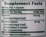 Suplementos Alimenticios Tapas de cúrcuma curcumina