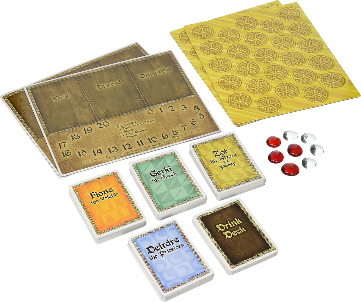Juego de Mesa Red Dragon Inn, Slugfest Games, 2-4 Jugadores