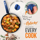 Juegos de Ollas de cocina NUTRICHEF NCCW12BLU.5