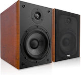 Parlantes de madera para el hogar PYLE-HOME PHQBS52