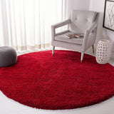 Alfombra redonda de pelo largo 2 pulgadas SG151