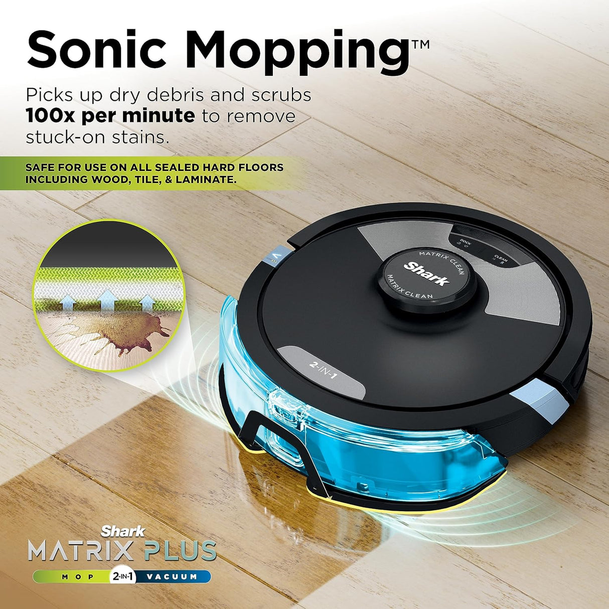 Aspiradora y mopa Shark Matrix Plus, autovaciado RV2610WA