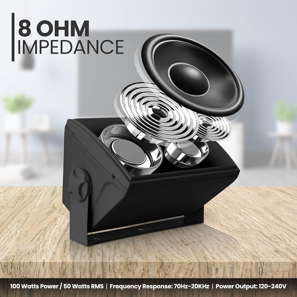 Parlantes inalámbricos BT de 6.5 100 W  PDWR69BTB