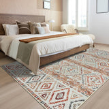 Alfombra Lavable 8x10 Adiva Antideslizante para Hogar