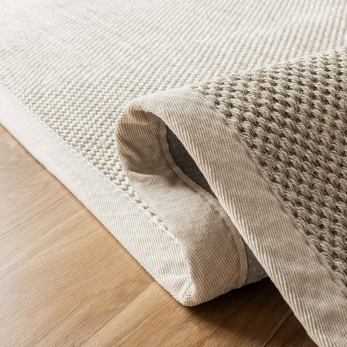 Alfombra Natural de Fibra SAFAVIEH, Diseño de Sisal, NF143C