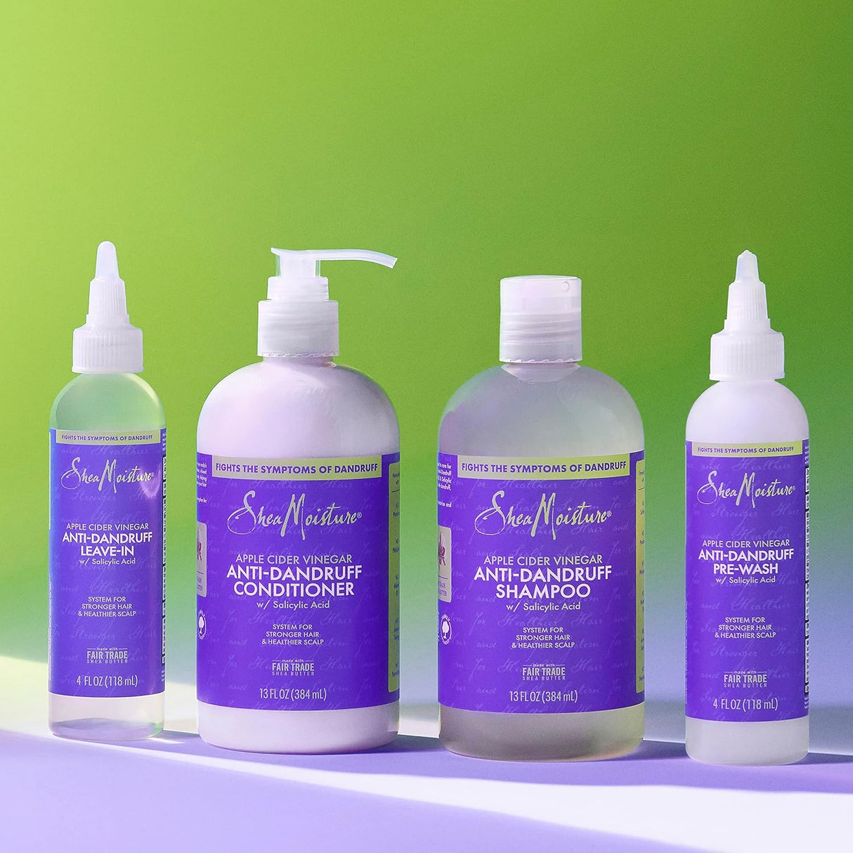 SheaMoisture Sistema de cuidado del cabello Champú anticaspa