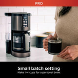 Cafetera Programable Ninja DCM201BK, 14 Tazas, Filtro Permanente