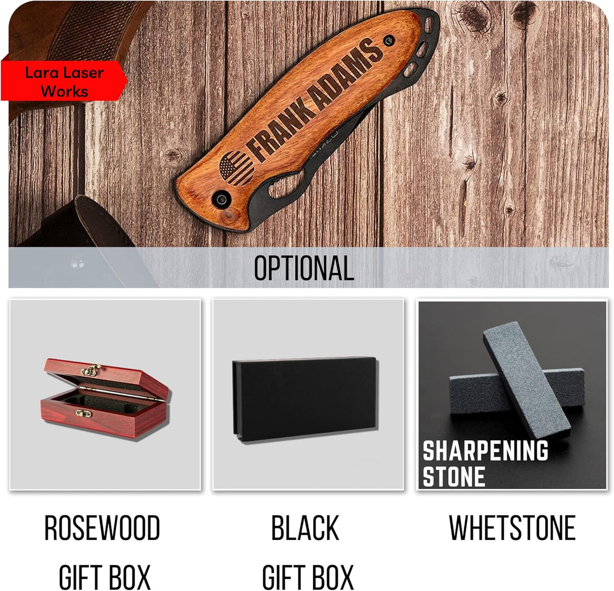 Cuchillo de bolsillo personalizado para hombres