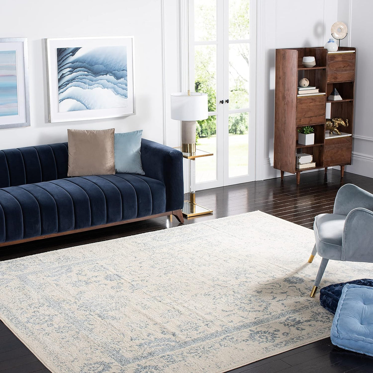 Alfombra Oriental Distressed 12' Cuadrada ADR109S