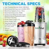 Licuadora eléctrica personal NutriChef NCBL12