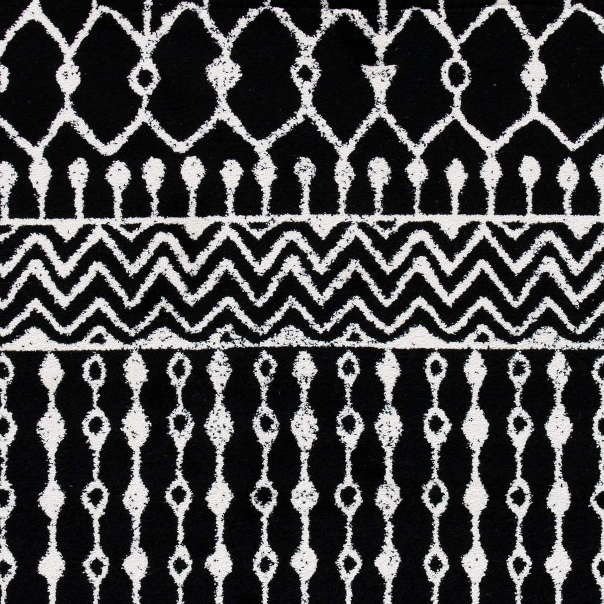 Alfombra cuadrada marroquí boho 5' TUL270Z