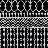 Alfombra cuadrada marroquí boho 5' TUL270Z