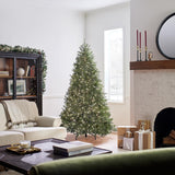 Árbol de Navidad artificial preiluminado 7.5 pies, modelo Dunhill Fir
