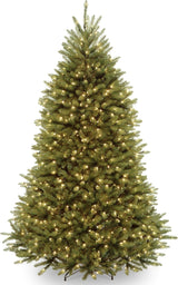 Árbol de Navidad artificial preiluminado 7.5 pies, modelo Dunhill Fir