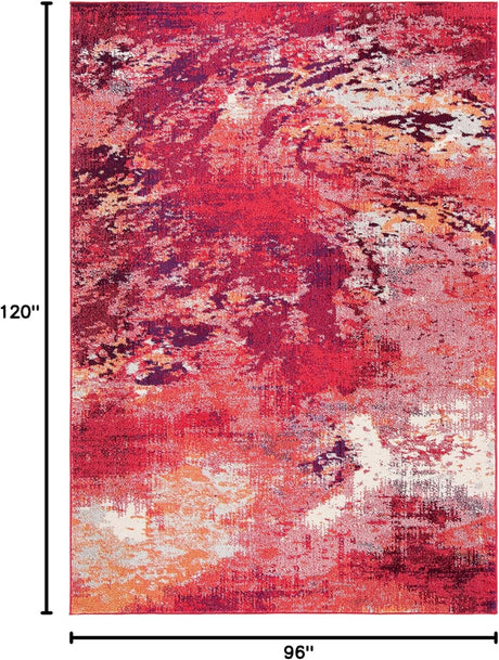 Alfombra Safavieh Madison, Diseño Abstracto, No Desprende, MAD440Q