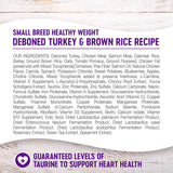 Alimento seco natural para perro de raza pequeña Wellness