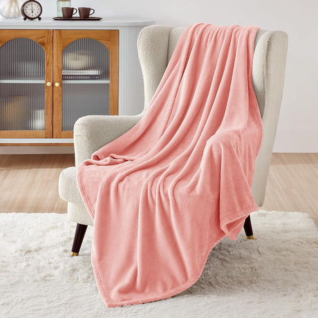 Manta Fleece Bedsure 50x60 Pulgadas Suave y Ligera para Sofá