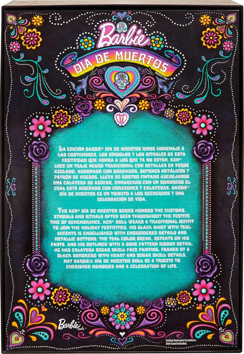 Muñeco Barbie Signature Día De Muertos Ken 2024 con Accesorios