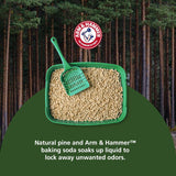 Arm & Hammer Piedra para gato Feline Pine Platinum 18lb, no aglomerante
