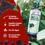Aceite de Linaza Barlean's, Omega 3 6 9, 16 oz, Vegano